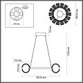 Подвесная люстра Odeon Light MIRAGE 5030/92L