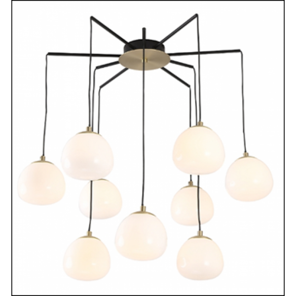 9234AP/6+3 OPAL (1) Люстра NW