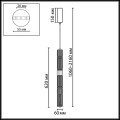 Подвесной светильник Odeon Light Collier L-Vision 5456/18L