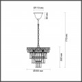 Подвесная люстра Lumion Esme Classi 5233/4