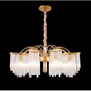 5597A/8 SP BRS+CL (1) Люстра NW