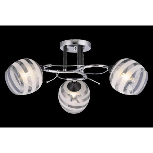 3789/3 CH+BK (4) Люстра (RL)