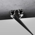 Шинопровод в натяжной потолок с декоративными вставками чёрный 3м Elektrostandard 85242/00_система Слим a072669