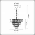 Подвесная люстра Lumion Zola Classi 5234/6