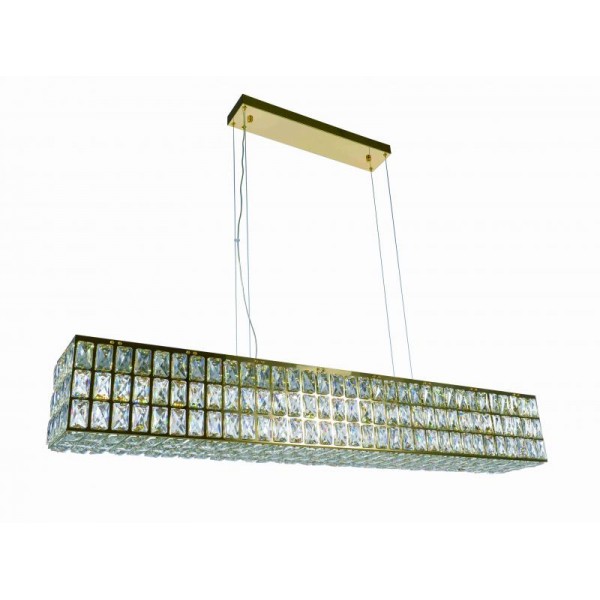 2798E/76W GOLD+CLEAR (1) Люстра NW