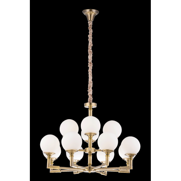 8683/8+4BR BRONZE (1) Люстра NW