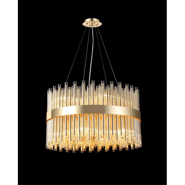 F13-ф600 H-GOLD (1) Люстра (NW)
