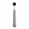 8357/1B SUSPENTIONI черный/серый, металл/цемент Подвес GU10 LED 5W 220V SHAMAREL