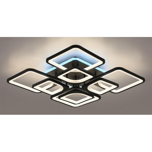 3011/4+4 BK+RGB (1) Люстра MN (RL)