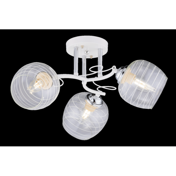 74379/3 WHITE+CHROME (4) Люстра (RL)