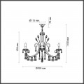 Подвесная люстра Odeon Light Hall Versia 4977/6