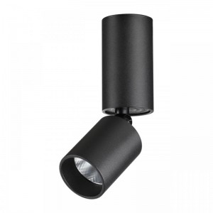 359315 OVER NT24 370 черный Светильник накладной светодиодный IP20 LED 5W 85-265V 3000K 600Лм TUBO