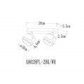 Спот Arte Lamp Amaks A8028PL-2BK