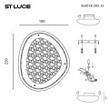 Настенный светодиодный светильник ST Luce Enigma SL6018.203.15