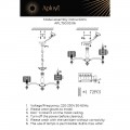 Подвесная люстра Aployt Hortens APL.750.03.06