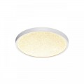 7661/24L MITRA LED SN 090 Светильник пластик/белый LED 24Вт 3000/4000K D300 IP40 OMEGA WHITE