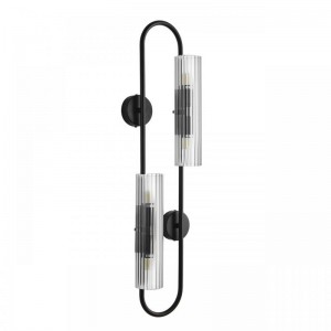 6561/4W SUSPENTIONI LN26 черный/прозрачный, металл/стекло Бра G9 4*20W 220V TORONTO 6561/4W SUSPENTIONI LN26 черный/прозрачный, металл/стекло Бра G9 4*20W 220V TORONTO