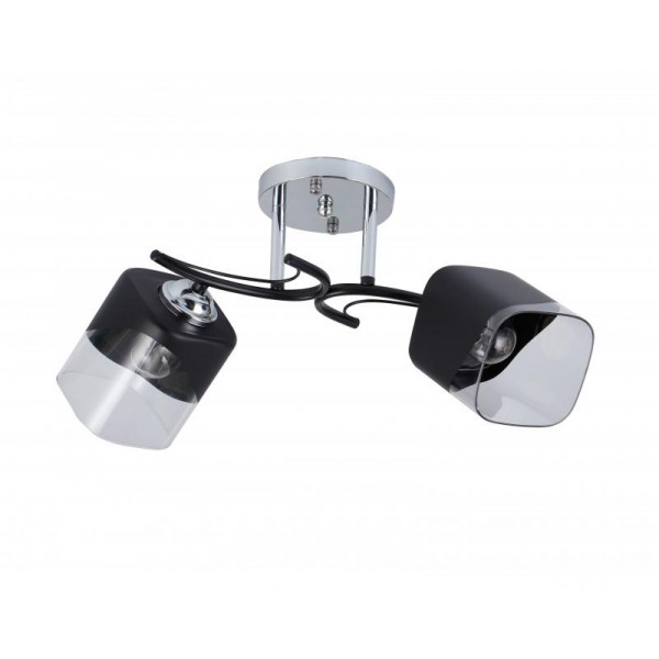 06390/2B BLACK+CHROME (6) Люстра (RL)