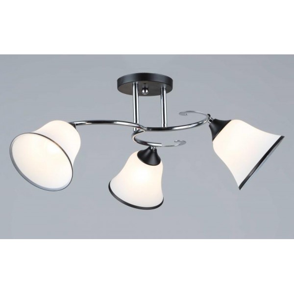 3918/3 CH+BK (4) Люстра (RL)