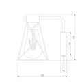 Бра Eurosvet 70107/1 черный