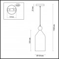 Подвесной светильник Odeon Light Pendant Bolli 4091/1