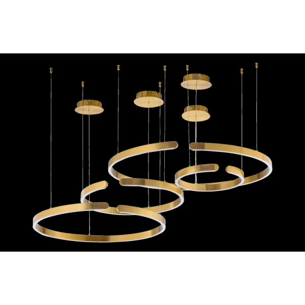 3002A-DWS-4+6+8+10 BRASS (1) Люстра NW