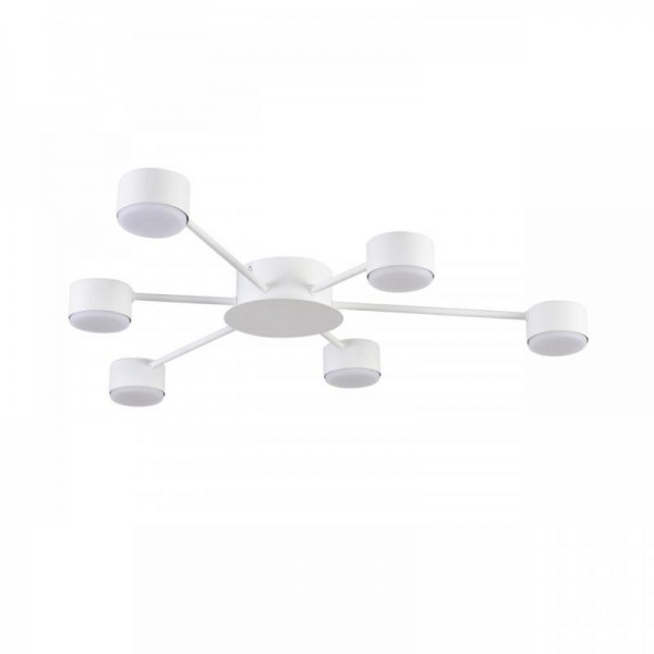 8343/6C COMFI белый, металл Люстра GX53 LED 6*7W 220V TORINA