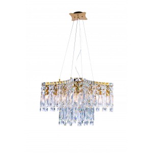 5638P/12A PLATING BRASS+CLEAR (1) Люстра NW
