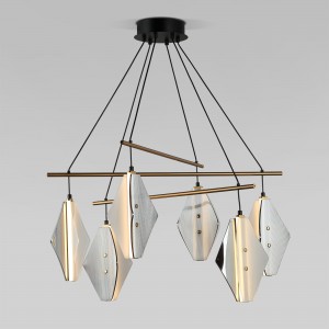 Настенный светодиодный светильник 301054 LED латунь