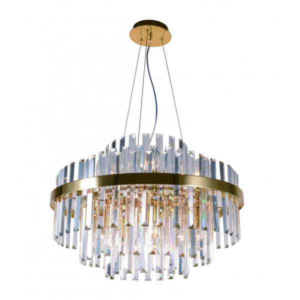5740E/12A GOLD H+CLEAR (1) Люстра NW
