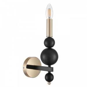 8106/1W MODERNI LN26 черный/золото, металл Бра E14 1*40W 220V NANA