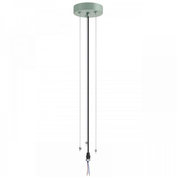 7703/L SN 044 Подвесное крепление для светильника MACARON LED металл/зеленый 1,2м MACARON