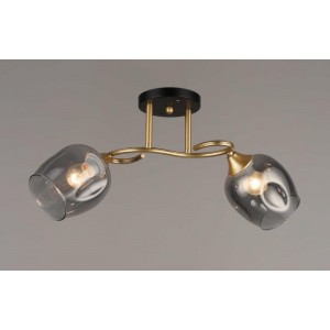 4615/2 BK+GD (6) Люстра (RL)