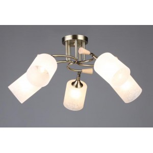 6405/5 AB+WOOD (1) Люстра (RL) 6405/5 AB+WOOD (1) Люстра (RL)