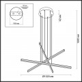 Подвесной светодиодный светильник Odeon Light L-vision Rudy 3890/48L