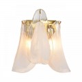 8385/1W NEOCLASSI LN золото/белый, металл/стекло Бра E14 40W 220V PLUME