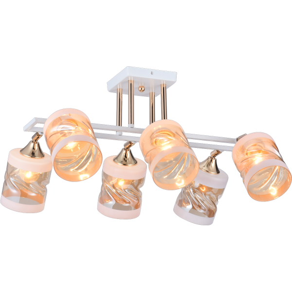 Спот Mirastyle MH-1236/6 WH+FGD