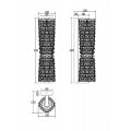 Настенный светодиодный светильник Maytoni Coil MOD125WL-L6CH3K