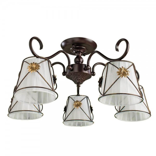 Потолочная люстра Arte Lamp 72 A5495PL-5BR