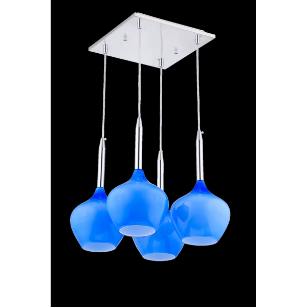 5068/4 BLUE (1) Люстра