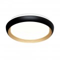 Настенно-потолочный светодиодный светильник Sonex Pale Tofiq Black 7651/DL