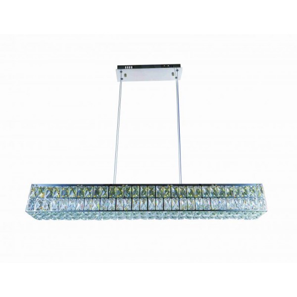 2787R/40W CHROME+CLEAR (1) Люстра NW
