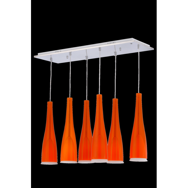 5043/6 ORANGE (1) Люстра