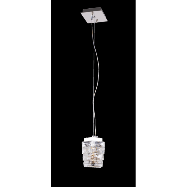2505R/12W CHR+CL (1/10) Люстра NW (6W)