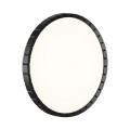 Настенно-потолочный светодиодный светильник Sonex Pale Atabi Black 7649/DLN