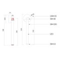 Бра Kink Light Эванте 08456W,19