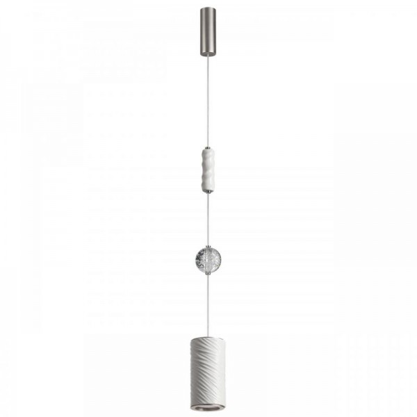 5451/18L L-VISION ODL_EX26 белый/никель/металл/керамика/хрусталь/акрил Подвес LED x 18W 2000К/3000K/4000K/переключ. RIVERA