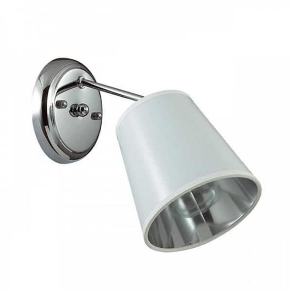 3314/1W COMFI LN17 93 хром/абажур ткань/подвески хрусталь Бра E14 40W 220V ZULIENNA