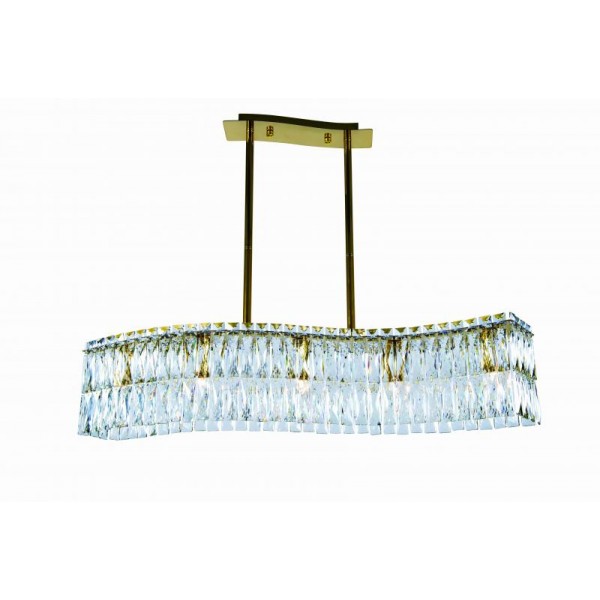 3101E/5A GOLD+CLEAR (1) Люстра NW