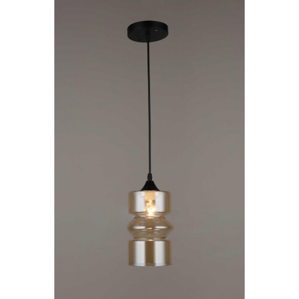 4649/1H BK (4) Люстра (RL)